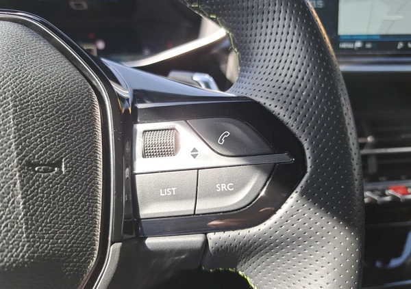Peugeot 208 cena 89999 przebieg: 40000, rok produkcji 2022 z Września małe 191